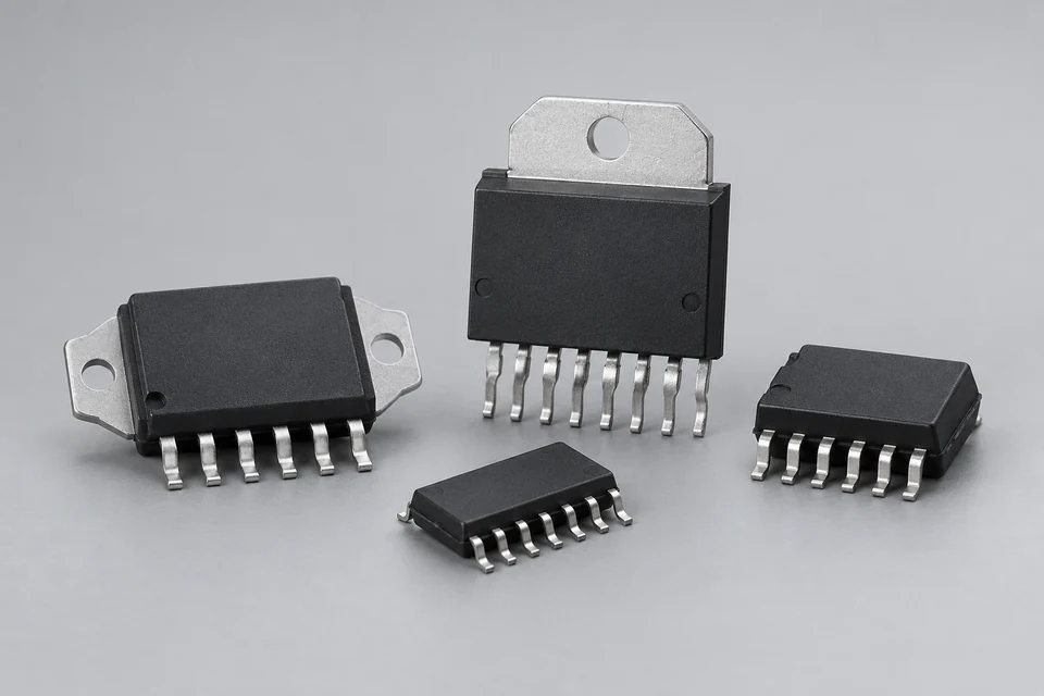 Representative product illustration: 12V Automotive Bridge ICs