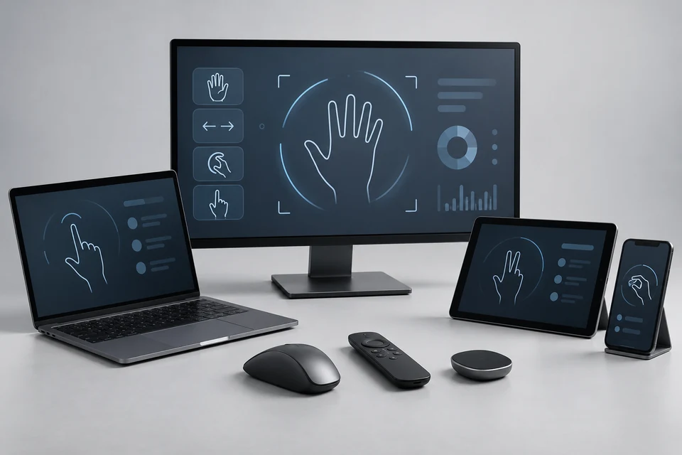 Representative product illustration: 2D Gesture Recognition for Consumer Electronics
