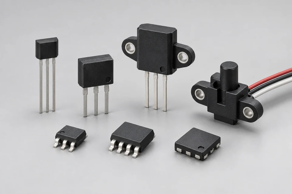 Representative product illustration: 3D Hall Sensors