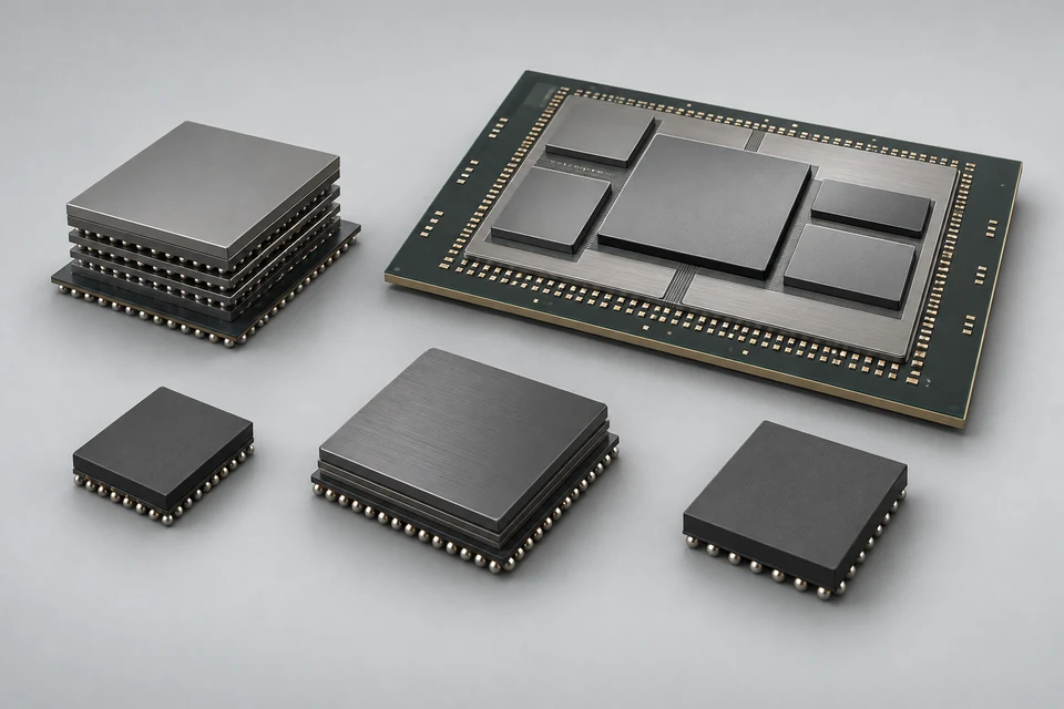 Representative product illustration: 3D IC and 2.5D IC