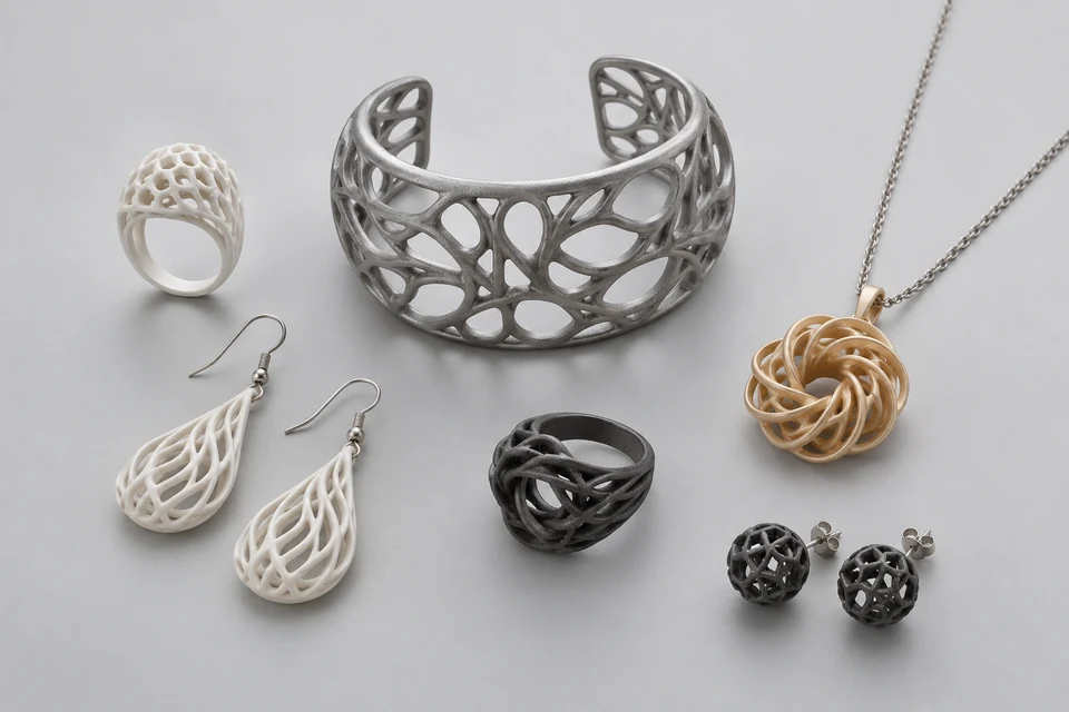 Representative product illustration: 3D Printed Jewellery