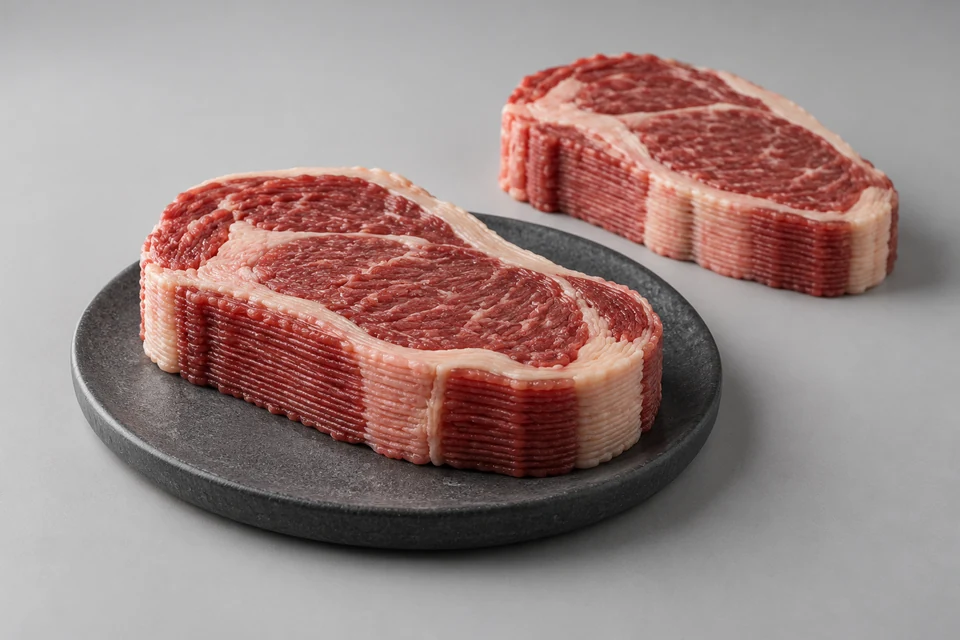 Representative product illustration: 3D Printed Steak
