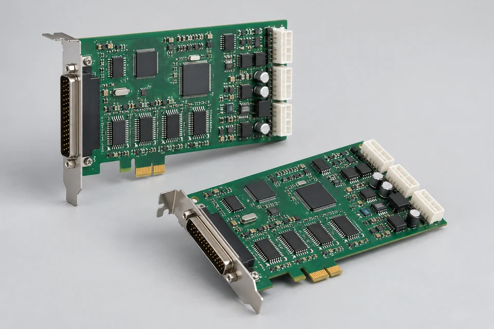 Representative product illustration: 4-Axis Motion Control Cards