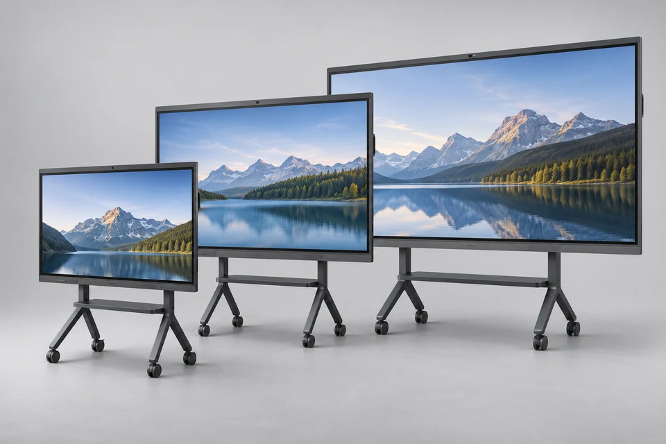 Representative product illustration: 4K Interactive Flat Panels