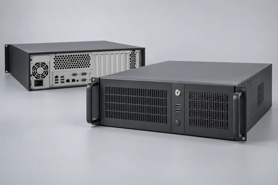 Representative product illustration: 4U Rack Mounted Industrial Computer