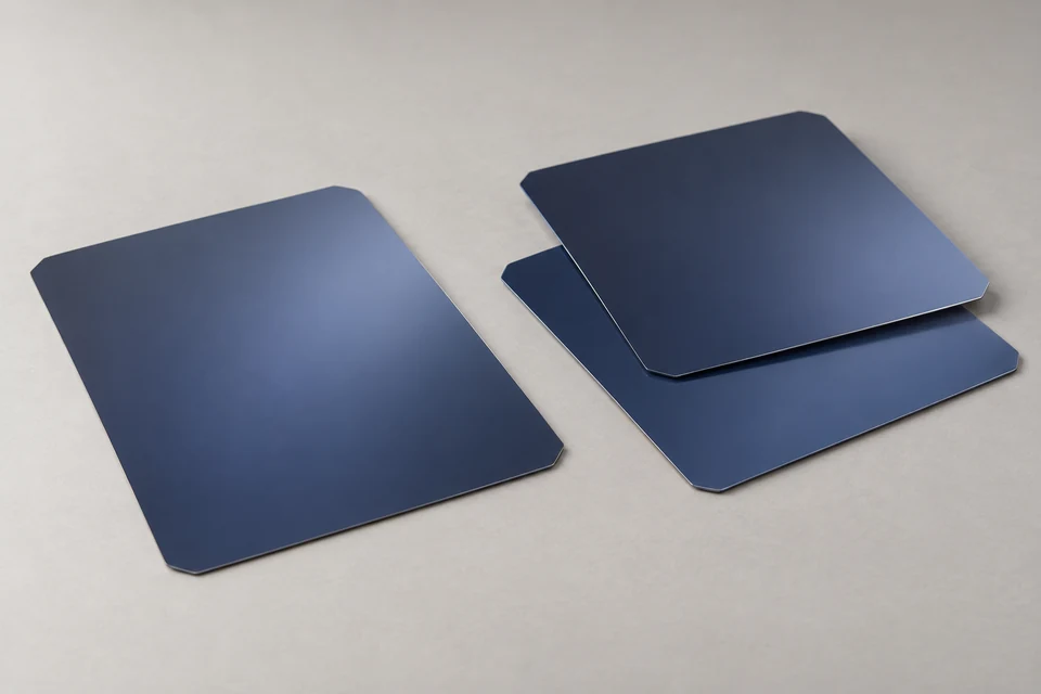 Representative product illustration: 54-cell Rectangular Silicon Wafer