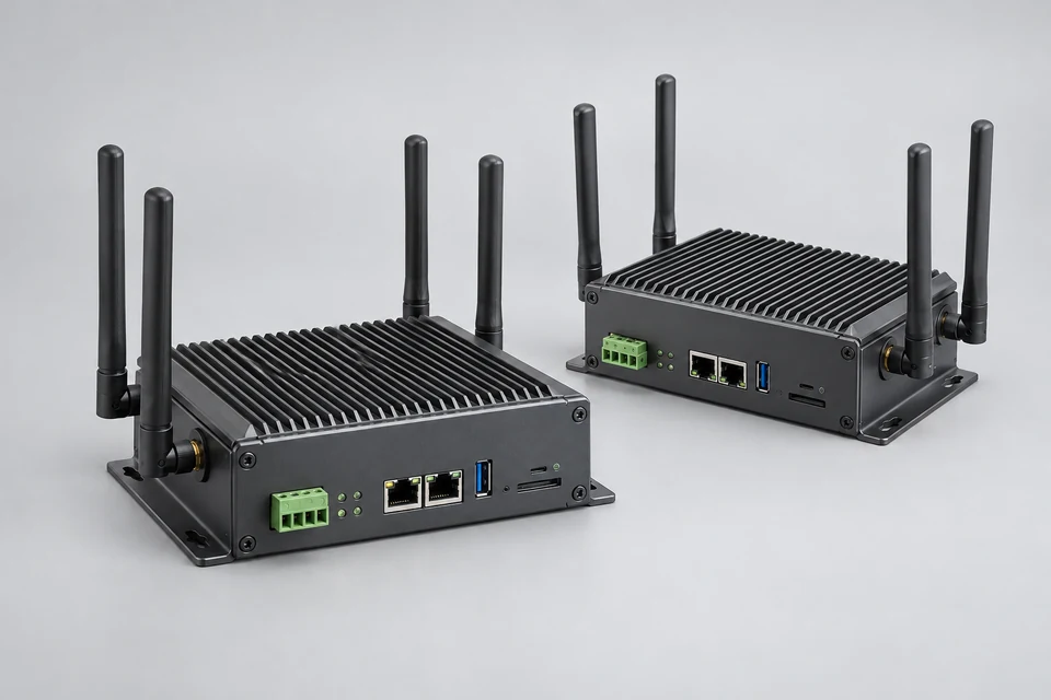 Representative product illustration: 5G RedCap Industrial Smart Gateway
