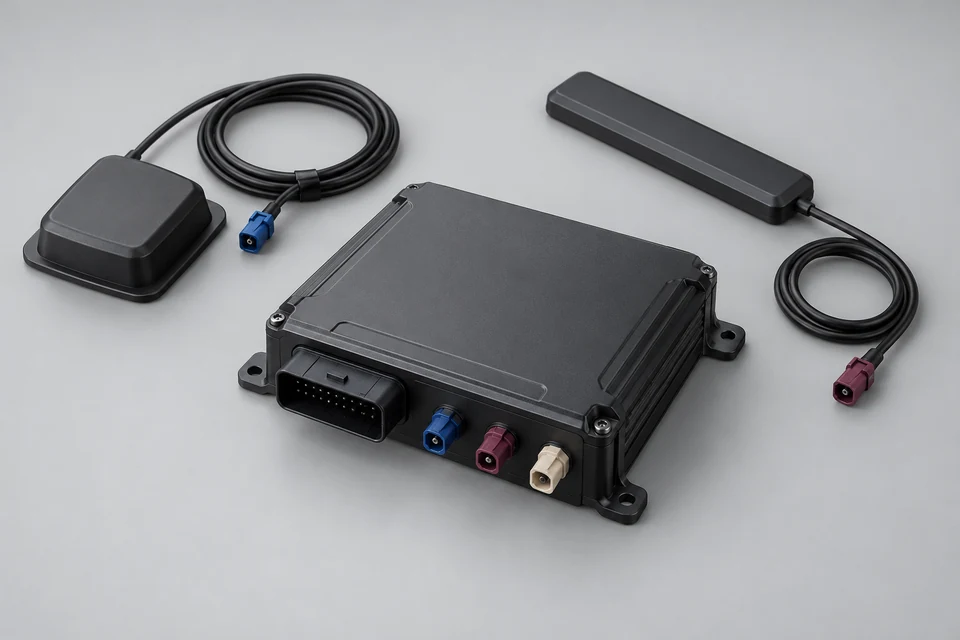 Representative product illustration: 5G Telematics Control Unit (TCU)