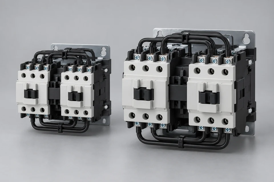 Representative product illustration: AC Reversing Contactors