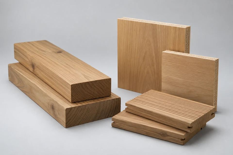 Representative product illustration: Acetylated Wood
