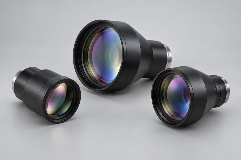 Representative product illustration: Achromatic F-Theta Lens