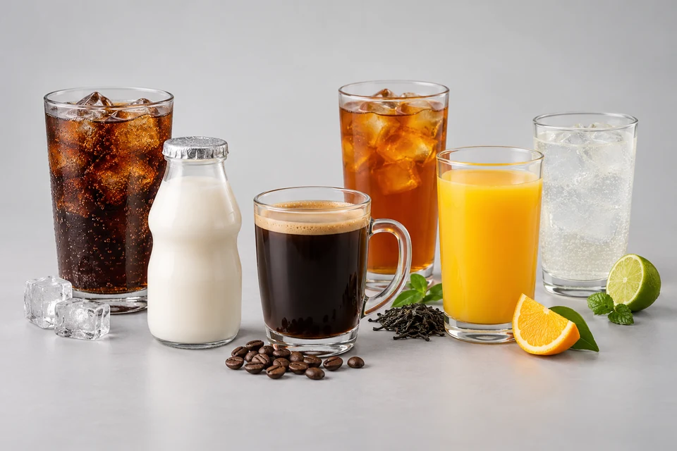 Representative product illustration: Adult Soft Drinks