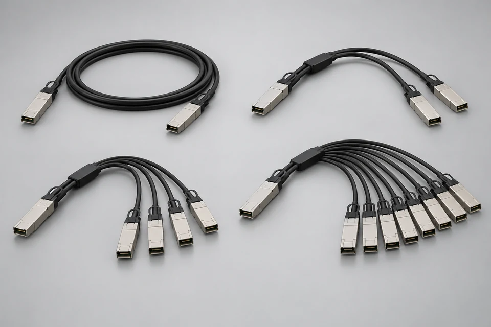 Representative product illustration: AI Server Active Copper Cables