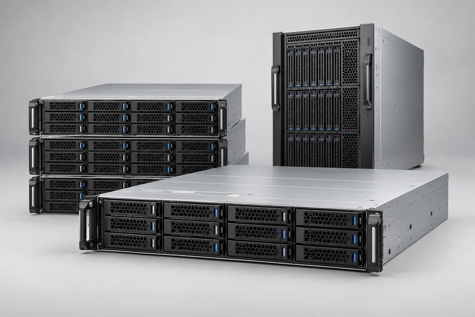 Representative product illustration: AI Servers for Internet