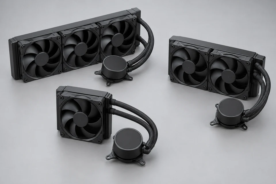 Representative product illustration: AIO Coolers