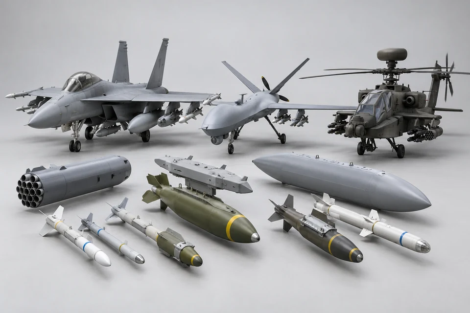 Representative product illustration: Airborne Weapon Delivery Systems