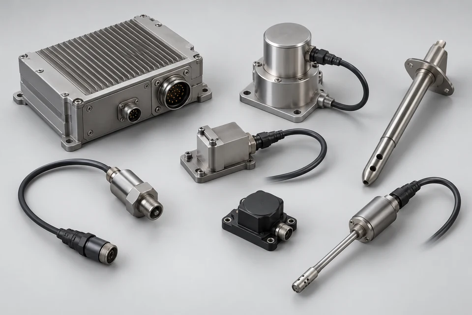 Representative product illustration: Aircraft & Aerospace Sensors