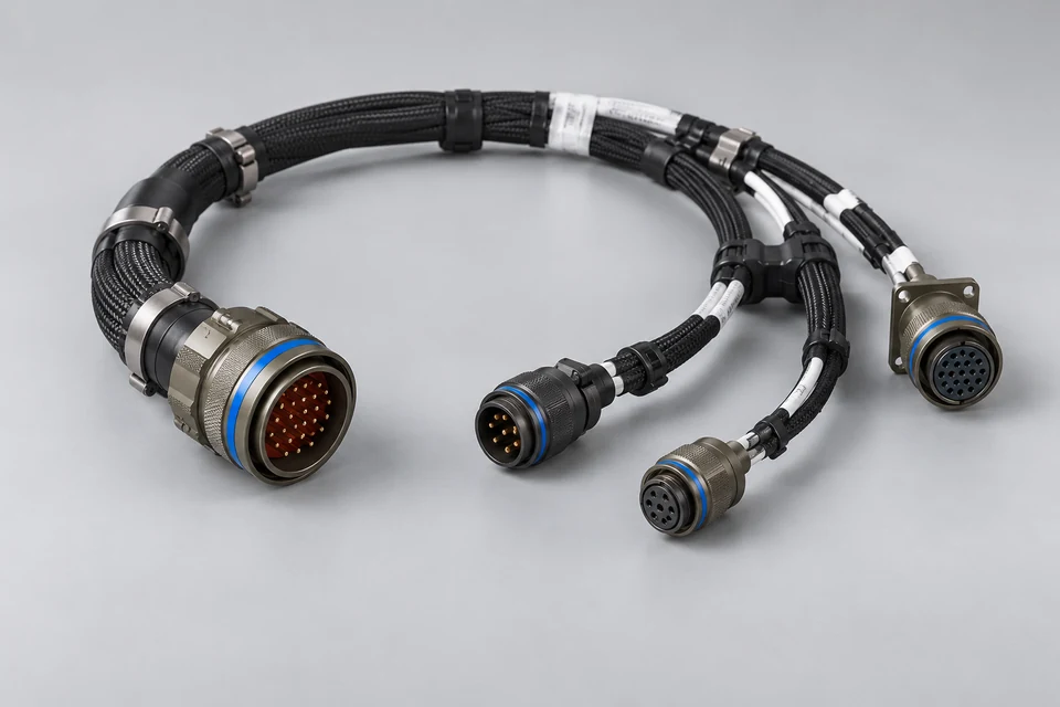 Representative product illustration: Aircraft Connector and Cable Assemblies