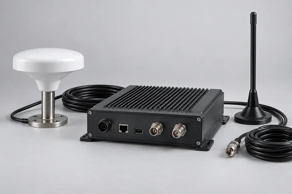 Representative product illustration: AIS Receiver and Transceiver