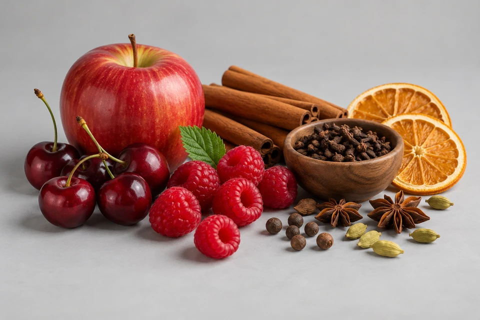 Representative product illustration: Alcohol Beverage Spice and Fruit Ingredient