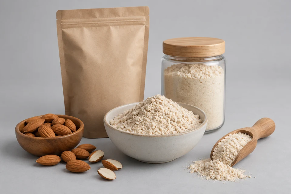 Representative product illustration: Almond Protein
