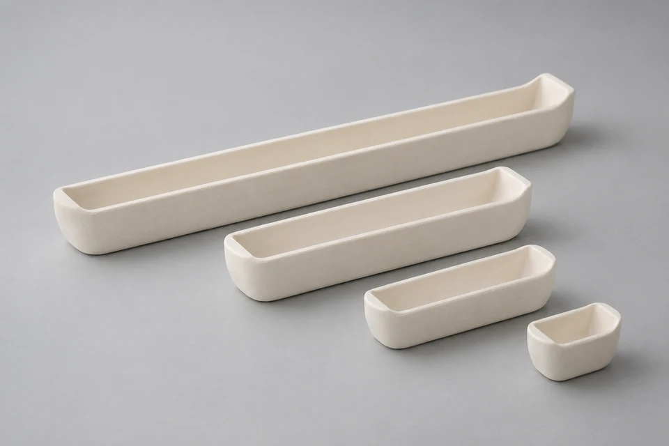 Representative product illustration: Alumina Combustion Boats