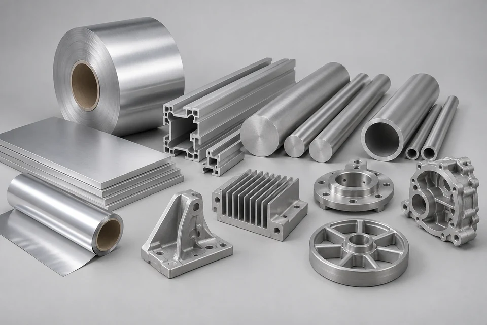 Representative product illustration: Aluminum Alloy Semi-fabricated and Fabricated Products