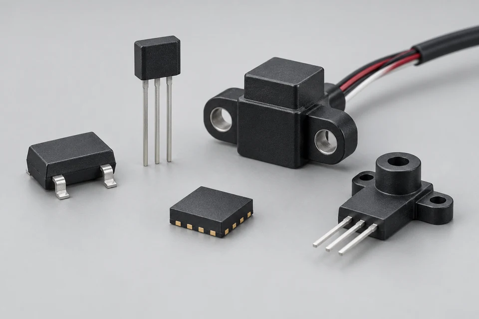 Representative product illustration: Anisotropic Magnetoresistive (AMR) Sensors