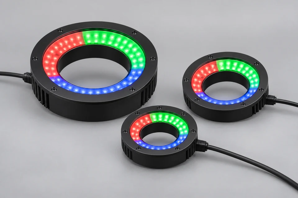 Representative product illustration: AOI Tricolor Light Source