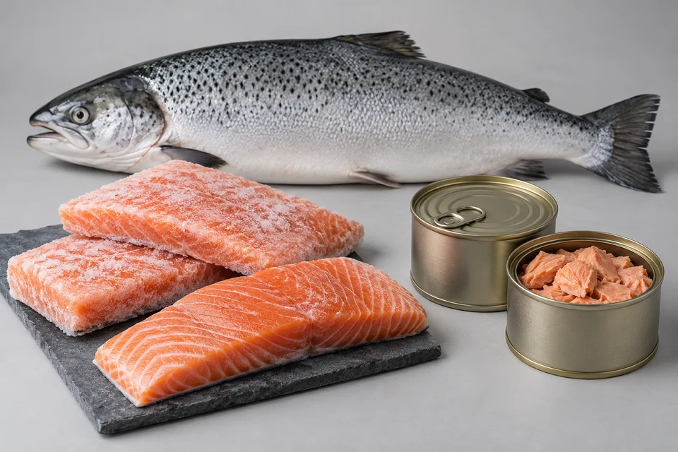 Representative product illustration: Aquaculture Salmon Fish