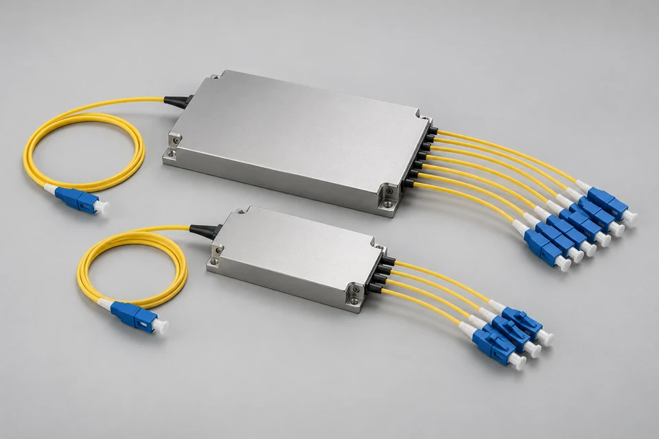 Representative product illustration: Arrayed Waveguide Grating (AWG) Multiplexers
