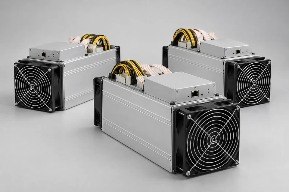 Representative product illustration: ASIC Bitcoin Mining Hardware