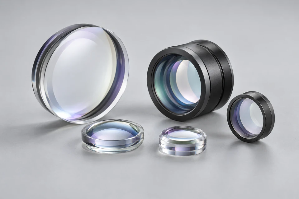 Representative product illustration: Aspheric Achromat Lenses
