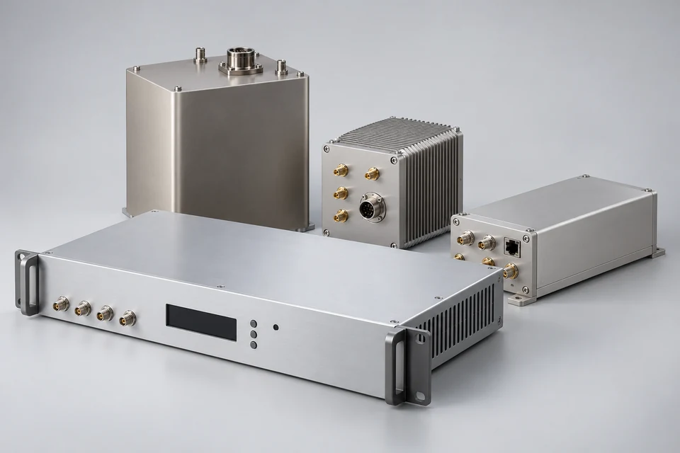 Representative product illustration: Atomic Clock for Telecom & Broadcasting