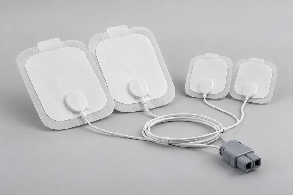Representative product illustration: Automated External Defibrillator (AED) Pads