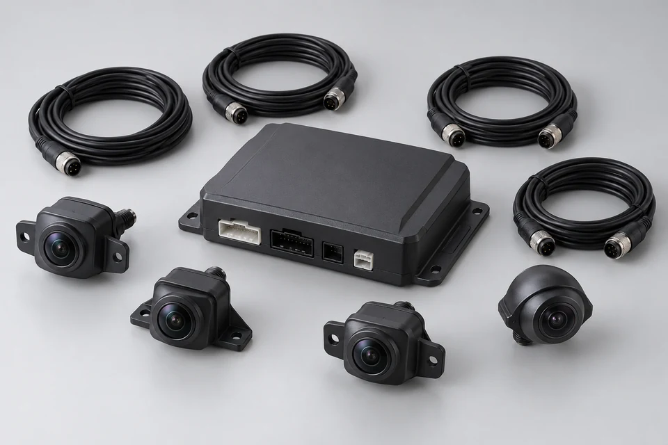 Representative product illustration: Automotive 360° Surround View Camera System