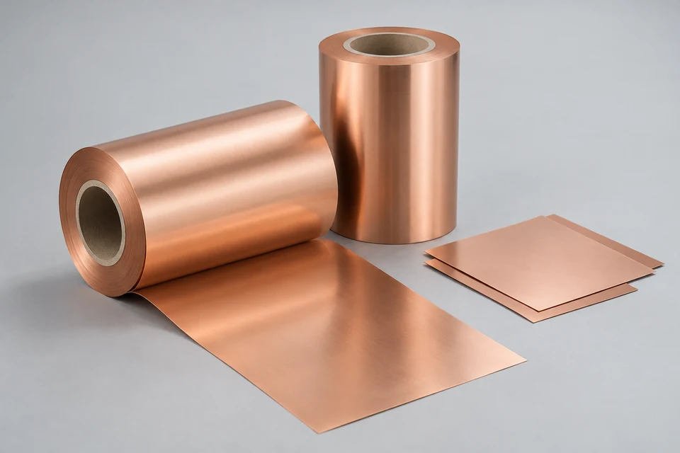 Representative product illustration: Automotive Composite Copper Current Collector