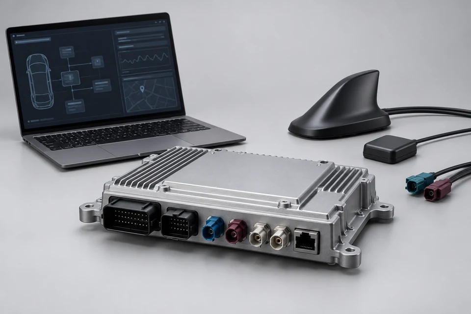 Representative product illustration: Automotive Connectivity Control Unit Platform
