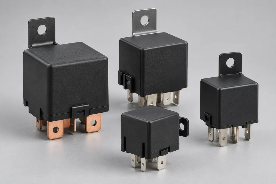 Representative product illustration: Automotive DC Power Relays