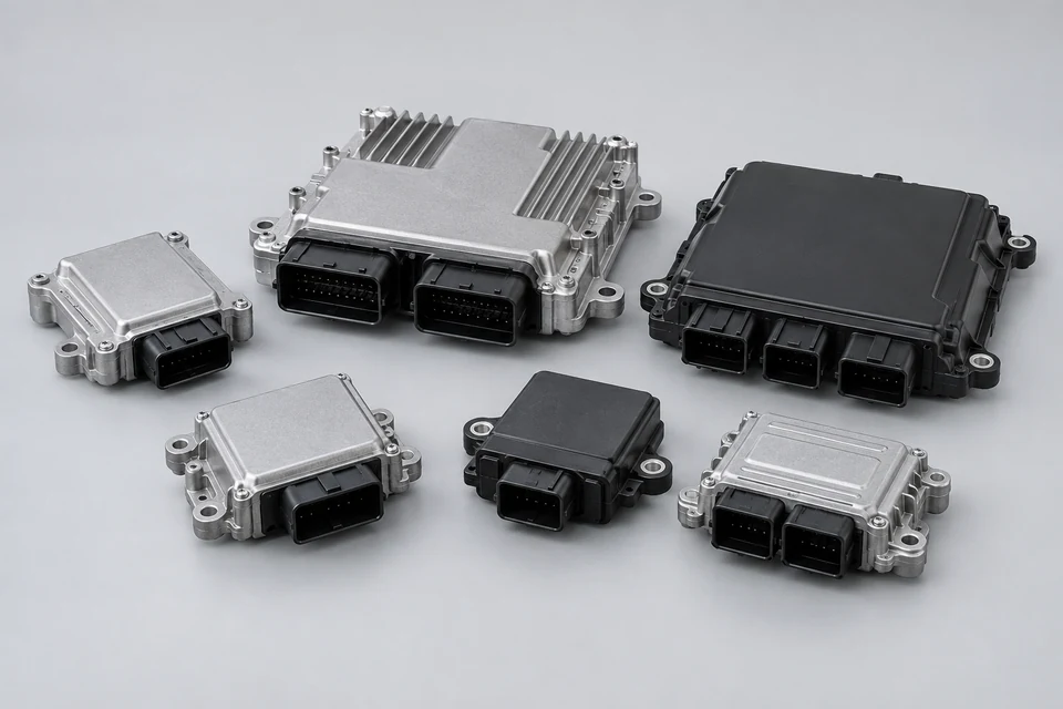 Representative product illustration: Automotive ECUs and DCUs
