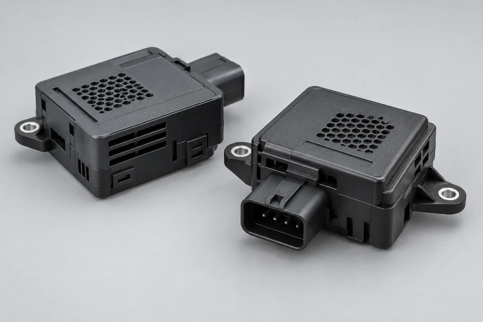 Representative product illustration: Automotive In-Cabin Particulate Matter Sensor