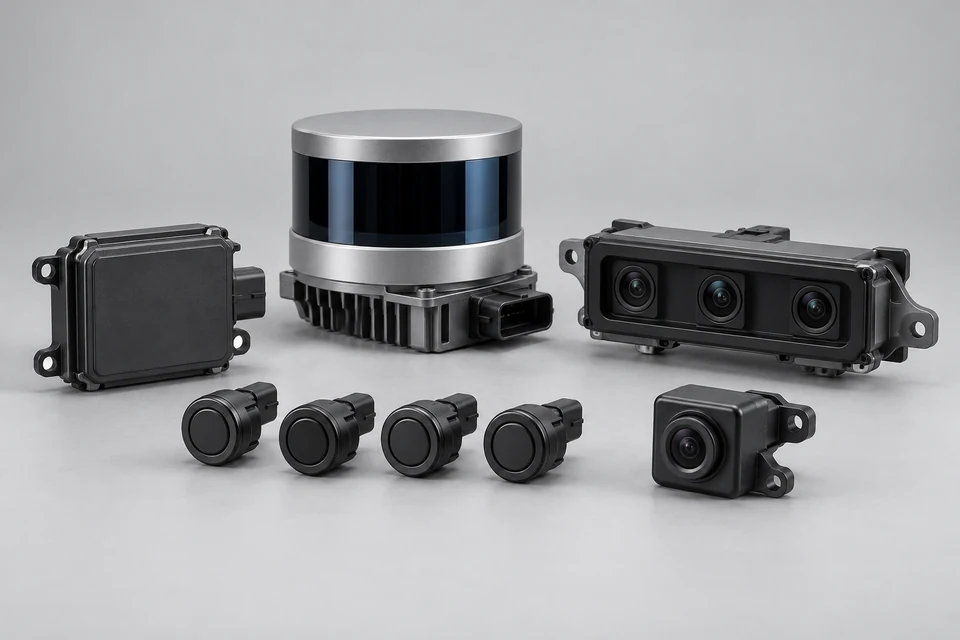 Representative product illustration: Automotive Key Self-driving Sensors