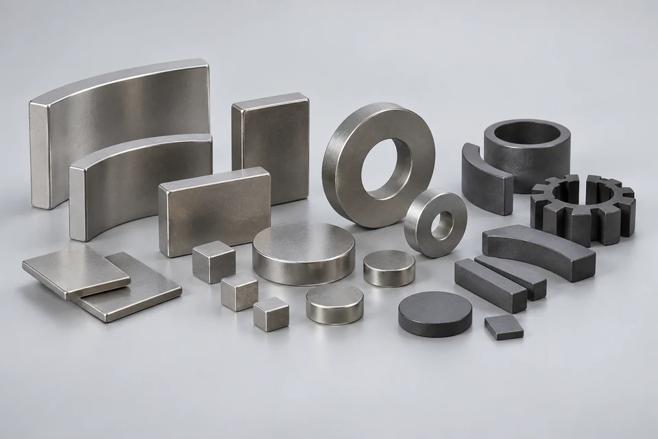 Representative product illustration: Automotive Magnetic Materials