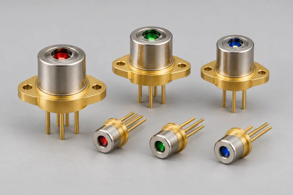 Representative product illustration: Automotive RGB Laser Diode
