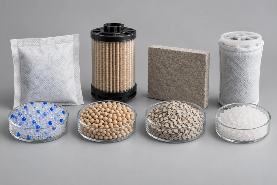 Representative product illustration: Automotive-grade Desiccants