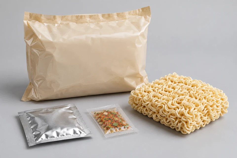Representative product illustration: Bag Packaged Instant Noodles