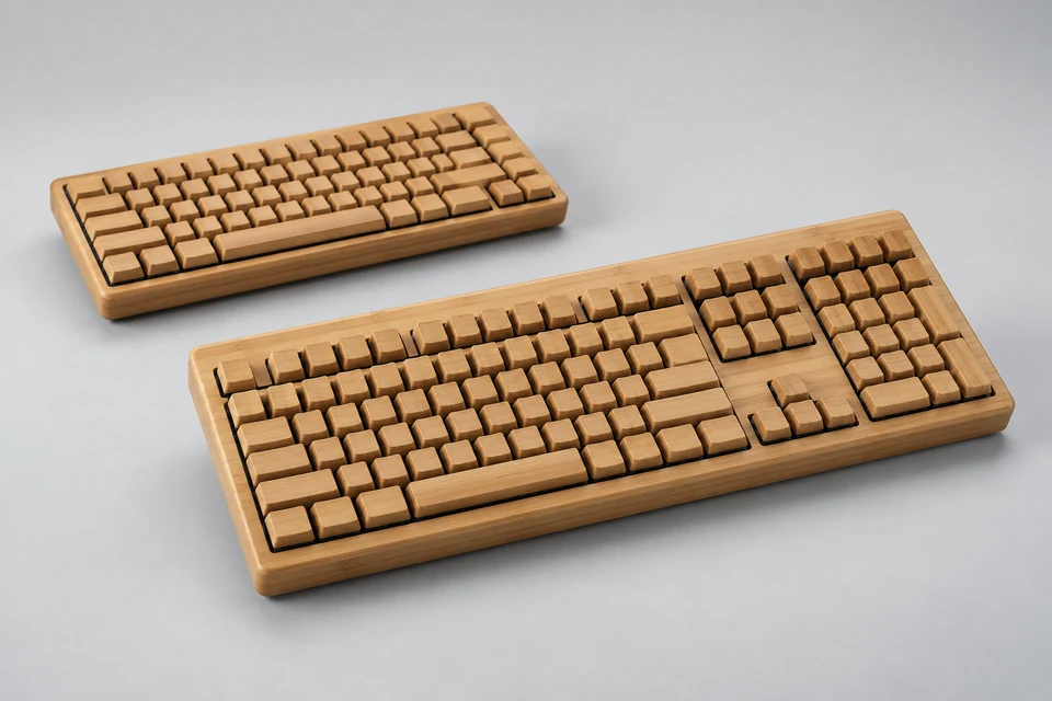 Representative product illustration: Bamboo Keyboard