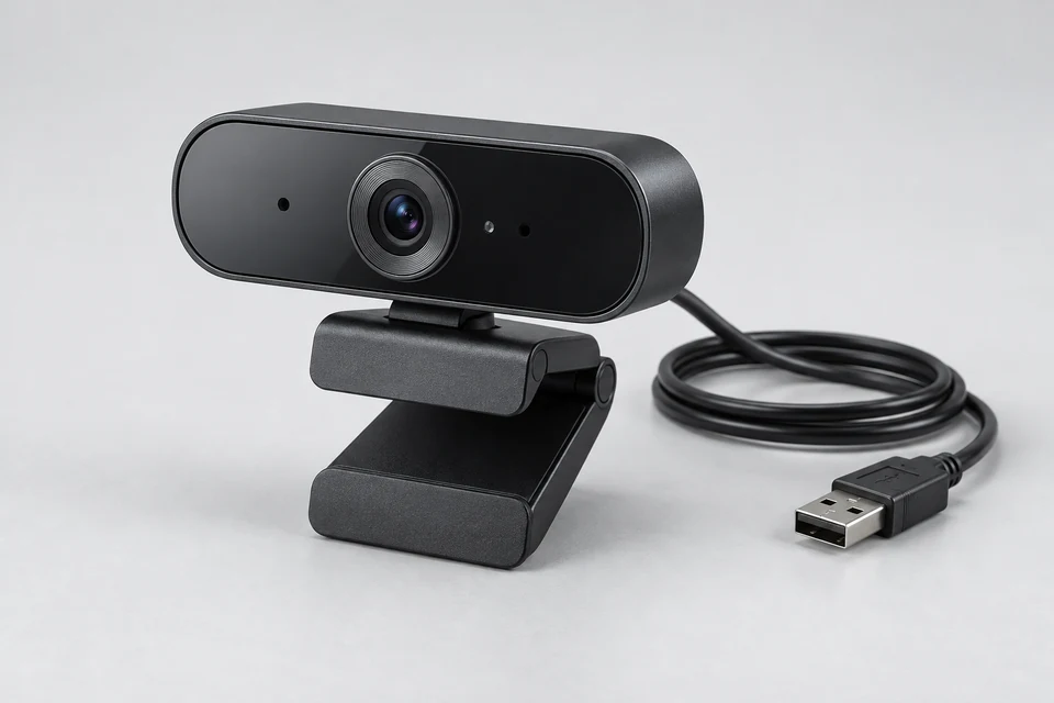 Representative product illustration: 1080P HD Webcam