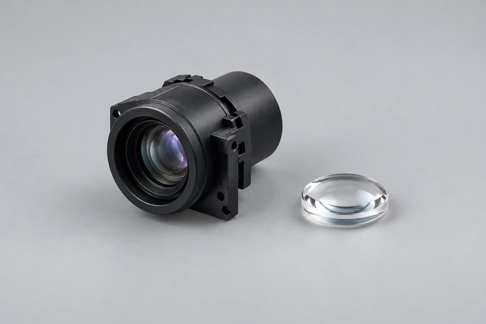 Representative product illustration: 1G5P/1G6P Glass-plastic Hybrid Lens