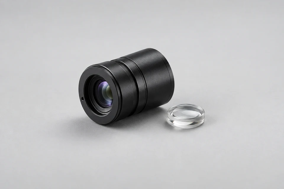 Representative product illustration: 1G6P Glass-plastic Hybrid Lens